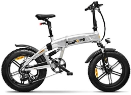 giordanoshop Bici giordanoshop Fat-Bike Bicicletta Elettrica Pieghevole a Pedalata Assistita 20" 250W Icon.E iCross X7 Stardust Silver
