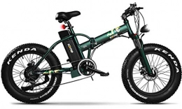 giordanoshop Bici elettriches giordanoshop Fat-Bike Bicicletta Elettrica Pieghevole a Pedalata Assistita 20" 250W Icon.E iMonster Green Verde