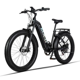 GUNAI Bici elettriches GUNAI GN26 Bicicletta Elettrica per Adulti, 26 Pollici Bicicletta da Città con Pneumatici Grassi con Motore Bafang e 48V 17.5AH Batteria Samsung