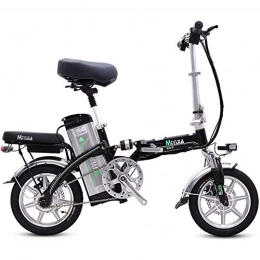 GXF-electric bicycle Bici GXF-electric bicycle Bicicletta elettrica Batteria al Litio Pieghevole for Adulti con Potenza for Viaggiare Piccola Mini Bicicletta elettrica Ultraleggera, Gamma di Crociera 55-70KM