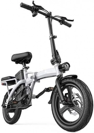 GYL Bici elettriches GYL Bicicletta elettrica pieghevole Bicicletta Scooter Scooter da viaggio 48V con cruscotto di controllo intelligente Batteria al litio rimovibile da 7, 8 A / 10, 4 A incorporata, motore antipolvere e
