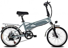 GYL Bici elettriches GYL Bicicletta elettrica pieghevole per pendolari Bicicletta da viaggio per adulti da 20 pollici con batteria da 48 V 12, 5 Ah Bicicletta elettrica per pendolari Professionale a 7 velocità per esterni