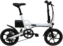 GYL Bici elettriches GYL Scooter elettrico per bicicletta Scooter per adulti 16 pollici Bicicletta pieghevole in lega di alluminio Ultraleggero portatile portatile Batteria agli ioni di litio di grande capacità (36V 8Ah)