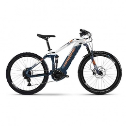 HAIBIKE Bici elettriches HAIBIKE Sduro Fullnine 6.0 Yamaha 500wh 11v Blu / Bianco Taglia 44 2019 (eMTB all Mountain)