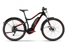 HAIBIKE Bici elettriches HAIBIKE Sduro Hardnine 2.5 Street Yamaha 400Wh 10v Nero / Rosso Taglia 45 2019 (eMTB Hardtail)