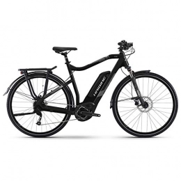 HAIBIKE Bici elettriches HAIBIKE Sduro Trekking 1.0 Bosch 400Wh 8v Nero Taglia 48 Uomo 2019 (Trekking Elettriche)