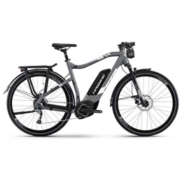 HAIBIKE Bici elettriches HAIBIKE Sduro Trekking 3.5 Bosch 500Wh 9v Grigio Taglia 48 2019 Uomo (Trekking Elettriche)