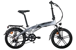He Helliot Bikes Bici elettriches He Helliot Bikes - RS Oxford Bicicletta elettrica pieghevole 250 W con batteria rimovibile da 36 V 8'8 Ah, velocità massima 25 km / h bici elettrica, Shimano 6 velocità