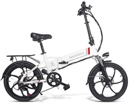 HEWEI Bici elettriches HEWEI Bicicletta elettrica Bici elettrica Pieghevole da 20 Pollici con Batteria al Litio Shimano da 48 V 10 4 Ah 7 velocit 350 W Motore 30 km h