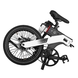 ROCKSHARK Bici elettriches HILAND Lamassu - Bicicletta elettrica in alluminio, 27, 5 pollici, con cambio Shimano a 7 marce, forcella ammortizzata da 250 W e 10 Ah, batteria agli ioni di litio da 36 V