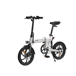 HIMO Bici HIMO Z16 - Bicicletta elettrica pieghevole unisex da 16", con batteria agli ioni di litio rimovibile da 36 V, 10 Ah, freni a disco anteriori e posteriori e-bike, velocità 250 W, motore DC (grigio)