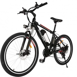 HOME-MJJ Bici elettriches HOME-MJJ Elettrico Mountain Bike, 250W 26 '' Electric con La Bicicletta Removibile 36V 8Ah / 12.5Ah agli ioni di Litio for Adulti 21 velocità Shifter