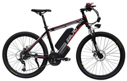 HSART Bici elettriches HSART 1000 W Mountain Bike elettrica per adulti, 27 velocità Gear E-Bike con batteria al litio da 48 V 15 Ah, bicicletta professionale da fuoristrada, per uomini e donne, nero