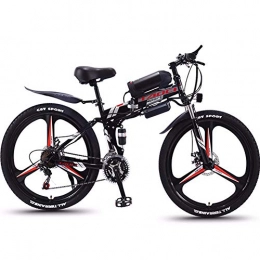 HSTD Bici elettriches HSTD Mountain Bike Elettrica - Bicicletta Elettrica Pieghevole, Freni A Doppio Disco, Batteria Rimovibile Agli Ioni di Litio da 36 V / 10Ah, Tre Modalità di Lavoro, Motore 350W, Shimano 21 Velocità E-Bi