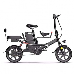 HSTD Bici HSTD Scooter Elettrico per la Mobilità - Bicicletta elettrica, Bicicletta elettrica da Città con 3 modalità di Guida, Motore Senza spazzole 48v, Auto elettrica al Litio per Genitori
