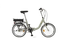 i-Bike Bici i-Bike, Fold Green, Bicicletta Elettrica a Pedalata Assistita, Pieghevole, Unisex Adulto, Verde, Taglia Unica