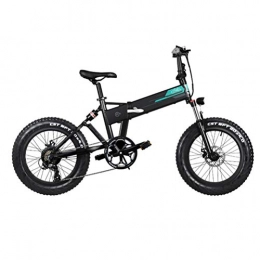 Ibesecc Bici Ibesecc E-Bike MTB Elettrica per Mountain Bike con Deragliatore 20 Zoll 250W 7 velocità Display LCD 3 modalità per Adulti Adolescenti (Acquisto Separatamente Adattatore)