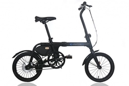 IC Electric Bici elettriches IC Electric Micro, Bicicletta elettrica pieghevole, unisex adulto, Nero