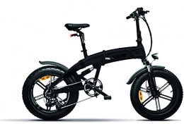 giordanoshop Bici Icon.e Bici Elettrica Pieghevole iCross-X7 250W Deep Black