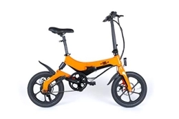 iMobile Bici elettriches iMobile – Bicicletta elettrica K-Bike di alta gamma, colore: arancione