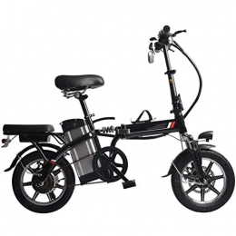 Jakroo Bici elettriches Jakroo Motore ad Alta velocit da 350W Bicicletta Elettrica E-Bike 48V / 12AH Bicicletta Elettrica Pieghevole Comodo da Guidare, Adatto per Adulti E Adolescenti