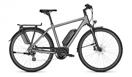 Kalkhoff Bici elettriches Kalkhoff Endeavour 1.B Move Bosch 500 Wh, bicicletta elettrica 2020 (28 pollici), da uomo, diamante lunghezza 55 cm, grigio fossile opaco (uomo)