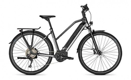 Kalkhoff Bici elettriches Kalkhoff Endeavour 5.B Advance Bosch 2020 - Bicicletta elettrica, Donna, Argento fumo / nero diamante lucido., 28" Damen Trapez M / 48cm