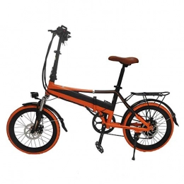 KPLM Bici KPLM Mountain Bike elettrica, E-Bike Pieghevole da 20 Pollici, 48 V 250 W, Batteria agli ioni di Litio 8Ah e Cambio Shimano 21 velocit