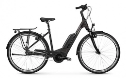 Kreidler Bici elettriches Kreidler Vitality Eco 1 Shimano Nexus 7-G HS11 FL - Bicicletta elettrica 2019, Grigio Scuro Opaco, 28" Wave 45cm