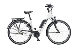 KTM Bici elettriches KTM Macina Central 8 RT Bosch - Bicicletta elettrica da trekking 2020 (28" monotubo, 43 cm, bianco opaco / nero / rosso)