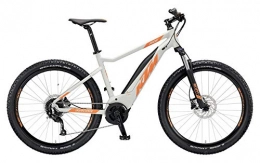 KTM Bici KTM Macina Ride 272 - Bicicletta elettrica Bosch 2019, grigio chiaro opaco / arancione., 19" / 48cm