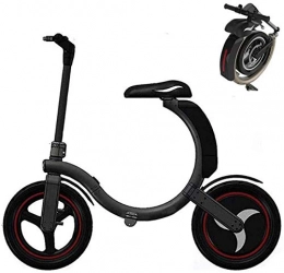 L.BAN Bici elettriches L.BAN E-Bike Pieghevole, Bicicletta elettrica con Display LCD, Leggera e Portatile con Maniglia per Il Trasporto, per Adulti e Ragazzi