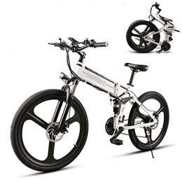 LCLLXB Bici elettriches LCLLXB Bicicletta elettrica da Uomo E-Bike Fat Snow Bike Mountain Bike MTB Shimano Freni a Disco Intelligent Electric Bike