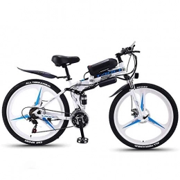WXX Bici elettriches Lega di Alluminio per Adulti Bicicletta elettrica 26" 350W 36V 8AH Rimovibile agli ioni di Litio Montagna-Bici, per Esterno in Bicicletta Viaggi Work out, 21 Speed