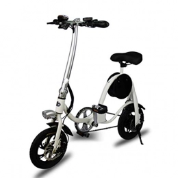 Lhcar Bici elettriches Lhcar Ciclo Portatile a Batteria al Litio per Adulti da 12 Pollici con Bicicletta ad Assistenza agli Adulti
