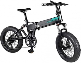 LIMQ Bici elettriches LIMQ Bicicletta Elettrica Pieghevole 250W 2.5Ah Batteria Ad Alta capacità per Adulti off-Road Doppio Assorbimento D'urto Bici A velocità Variabile