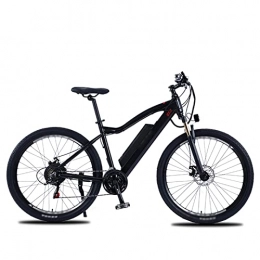LIU Bici elettriches LIU Bici elettrica da 500 W 27, 5 '' Mountain Bike elettrica per Adulti, Bici elettrica da 48 V con Batteria Rimovibile da 10 Ah, Cambio Professionale 21 / velocità (Colore : C)