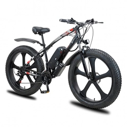 LIU Bici elettriches LIU Bici elettrica per Adulti 28 mph (45 km / H), Batteria al Litio 1000W 48V Bicicletta elettrica da Neve 26 * 4.0 Pollici Fat Tire Beach Ebike (Colore : 48V 1000W 13AH)