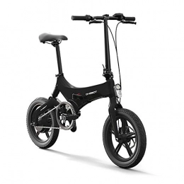 Lixada Bici elettriches Lixada - Bicicletta elettrica pieghevole da 16", con motore da 250 W, con doppio freno a disco
