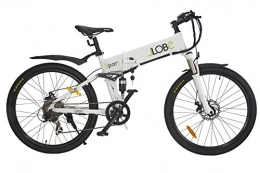 LLobe Bici elettriches LLobe, Bicicletta elettrica Unisex Adulto Sport, Bianco (Weiß), Taglia Unica