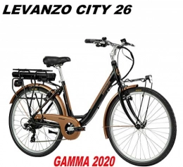 LOMBARDO BICI Bici elettriches LOMBARDO BICI LEVANZO City Ruota 26 Motore 250w 35Nm Batteria 468Wh 36v 13ah Gamma 2020