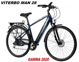 LOMBARDO BICI Bici elettriches LOMBARDO BICI VITERBO Man Ruota 28 Motore 250w 35Nm Batteria Integrata 504Wh 36v 14ah Gamma 2020 (53 CM)