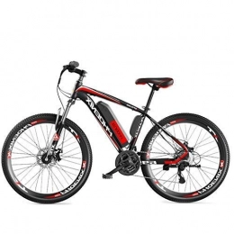 LZMXMYS Bici LZMXMYS Bici elettrica, 26 '' Electric Mountain Bike con Rimovibile di Alta capacit agli ioni di Litio (36V 250W), Bici elettrica 27 Speed Gear for Outdoor Ciclismo Viaggi Work out (Color : Red)