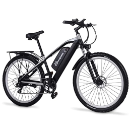 Shengmilo Bici elettriches M90 Bici elettrica per adulti Mountain bike da 29 pollici 48V 17Ah Batteria al litio rimovibile Freno idraulico anteriore e posteriore (Più 1 batteria di riserva)