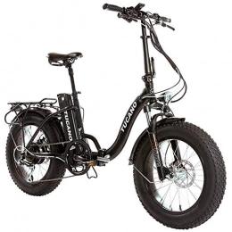 marnaula - tucano Bici elettriches marnaula - tucano Monster 20 ″ Low-e-Bike Pieghevole - Sospensione Anteriore - Motore da 500 W (Grigio Antracite)