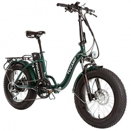 marnaula - tucano Bici elettriches marnaula - tucano Monster 20 ″ Low-e-Bike Pieghevole - Sospensione Anteriore - Motore da 500 W (Verde)