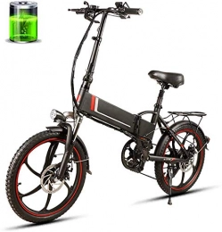 min min Bici elettriches min min Bici, Nuova Bike elettrica Pieghevole da 20 Pollici Bike E-Bike Scooter 350W 48 V 10.4Ah Motore Cerchio congiunta Power Assist Bicycle Elettrico, applicabile per Uomini e Donne / Adulto