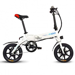 Excelva Bici elettriches Mini Aluminum Alloy Smart Folding Electric Bike Moped Bicycle EU Plug