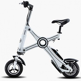 LTLSF Bici elettriches Mini Bicicletta Elettrica da Donna, Bici Elettrica per Adulto Pieghevole Portatile per Il Tempo Libero Triciclo Ammortizzatore Antiurto Resistente all'Usura, 25 Km Unisex, A