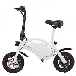 YGWE Bici Mini folding electric car, adult two-wheel mini pedal electric car, portable folding travel battery car, outdoor motorcycle tour bicycle